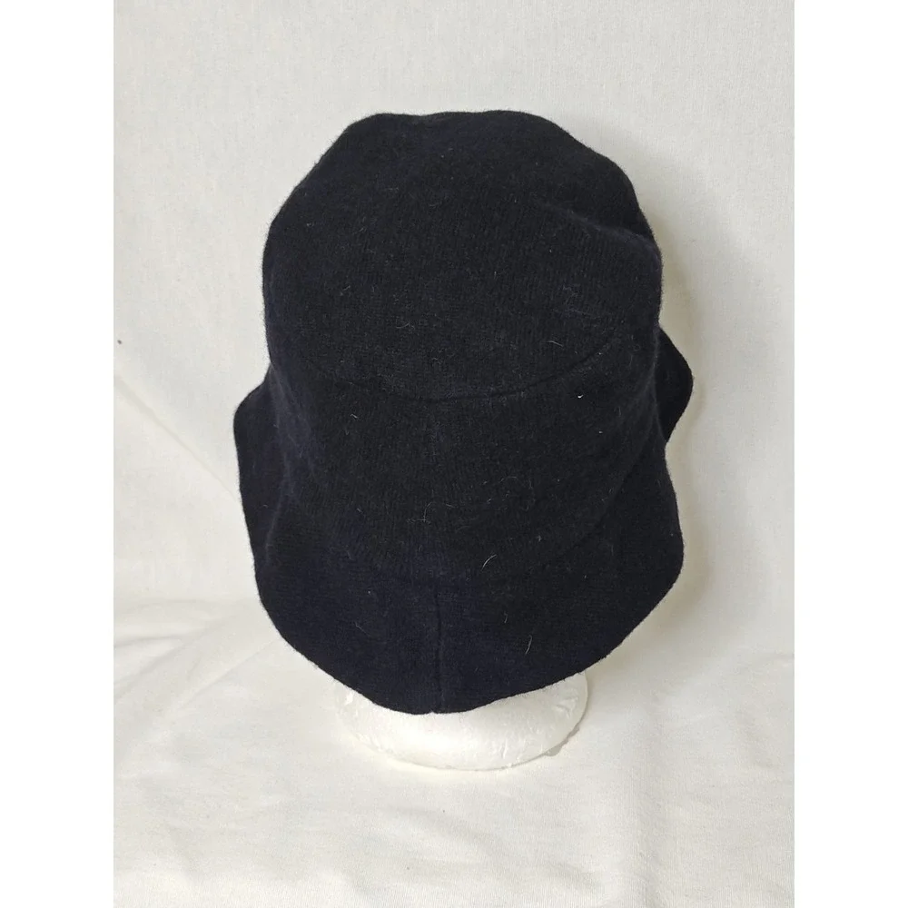 New Banana‎ Republic Lambs Wool Hat Black Bucket style Women's Casual Relaxed